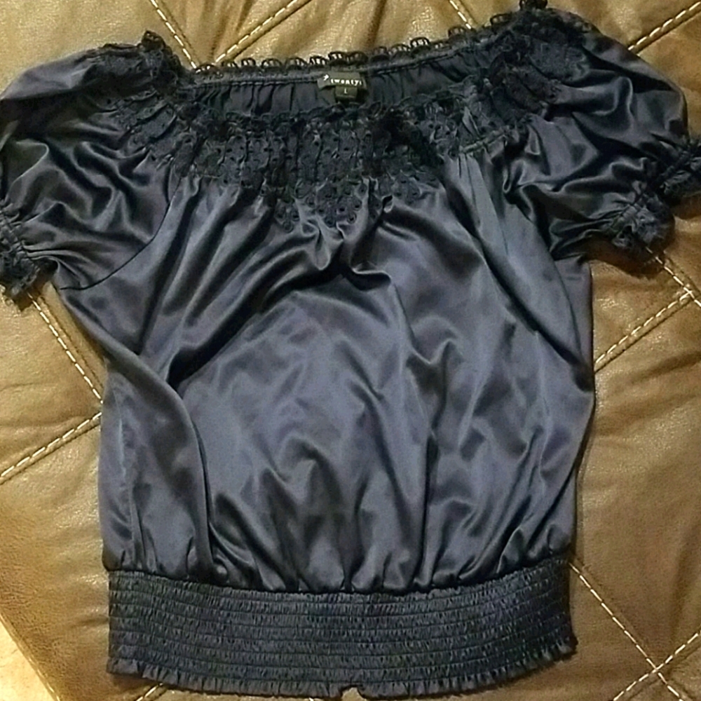 Twenty one L blue top